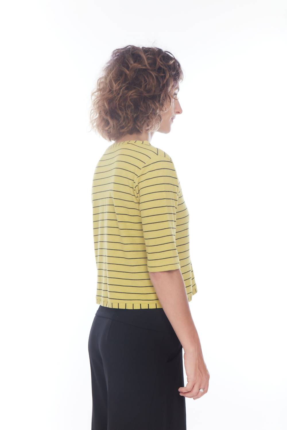 Matthildur - Sumi Stripe Top