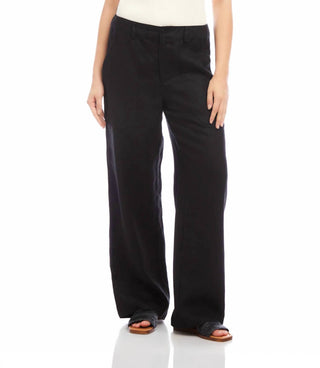 Karen Kane - Linen Wide-Leg Trousers