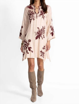 Johnny Was - AQUIJIO WESTERN PIPED YOKE DRESS