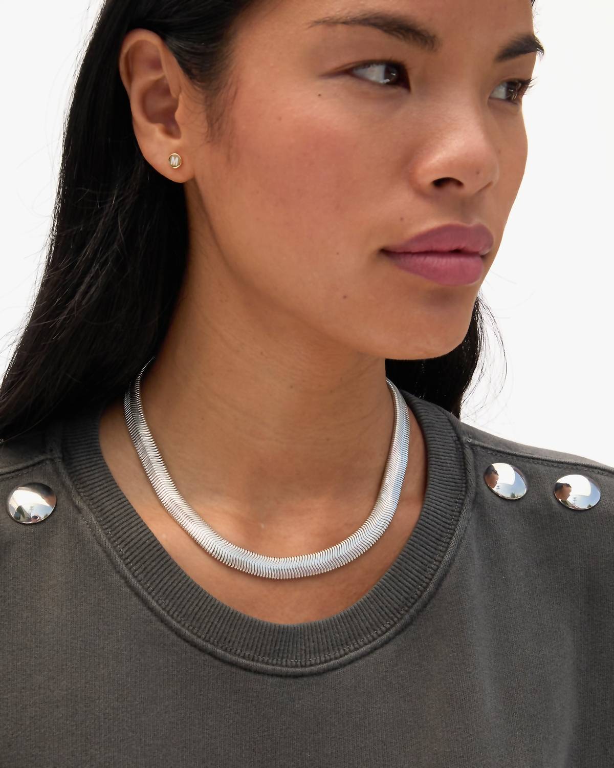 Clare V. - Snake Chain Collar