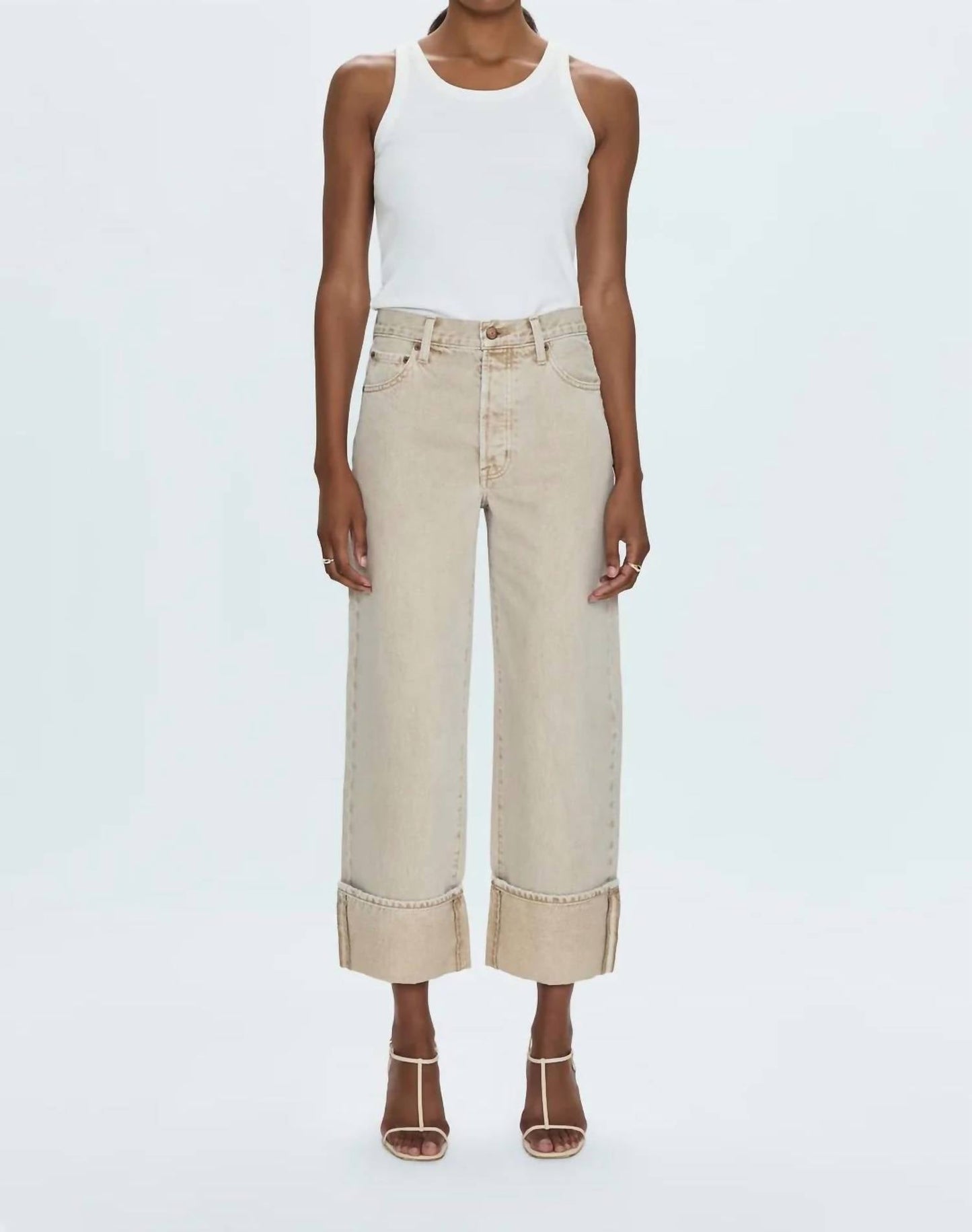 Pistola - Ryder High Rise Cuffed Jean