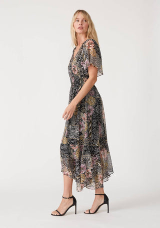 Lovestitch - Leilani Patchwork Print Dress