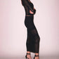 Fleur Du Mal - Lace Pointelle Maxi Skirt