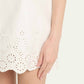 Kika Vargas - Fran Eyelet Cotton Mini Dress