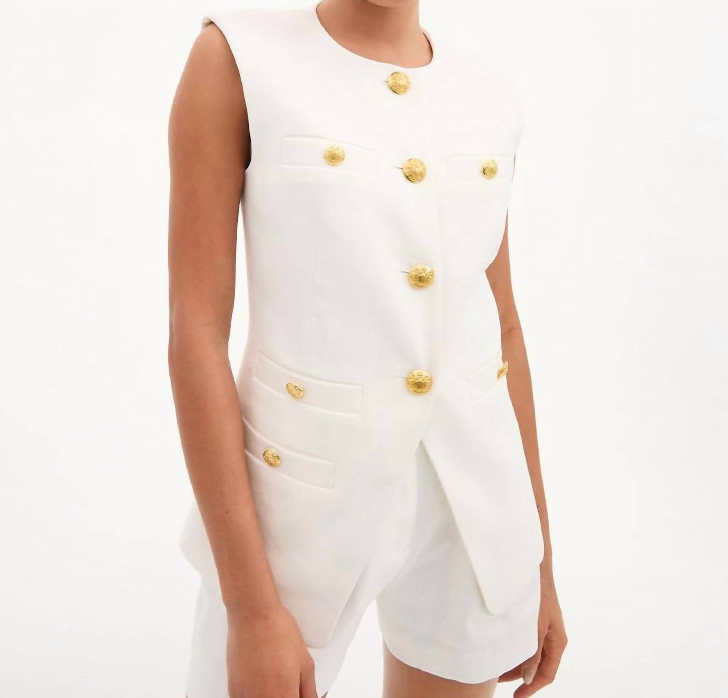 Veronica Beard - Tamara Linen Vest