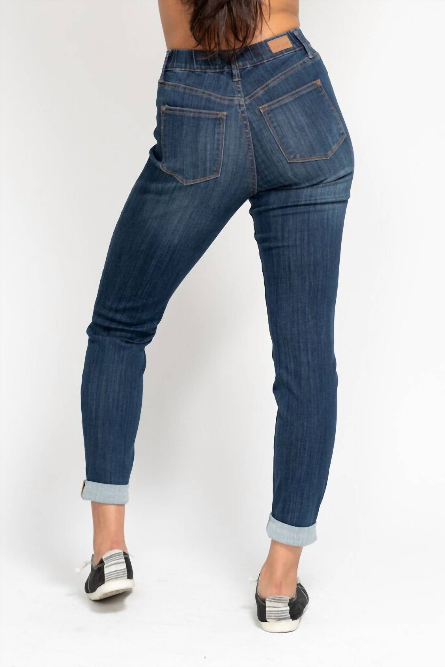 Judy Blue - Cuffed Slim Fit Jeans