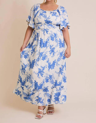 Gilli - Indigo Bloom Maxi Dress