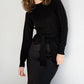 Mima Rosso - Knit Front Tie Top