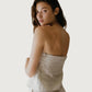 A.Ren - Palmer Strapless Linen Top