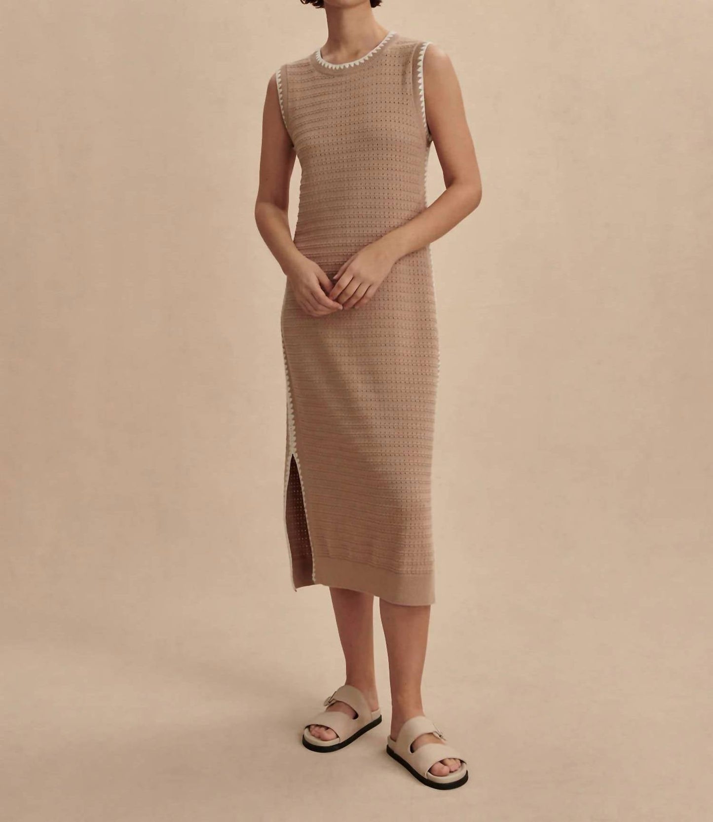 Varley - Dwight Tank Knit Midi Dress