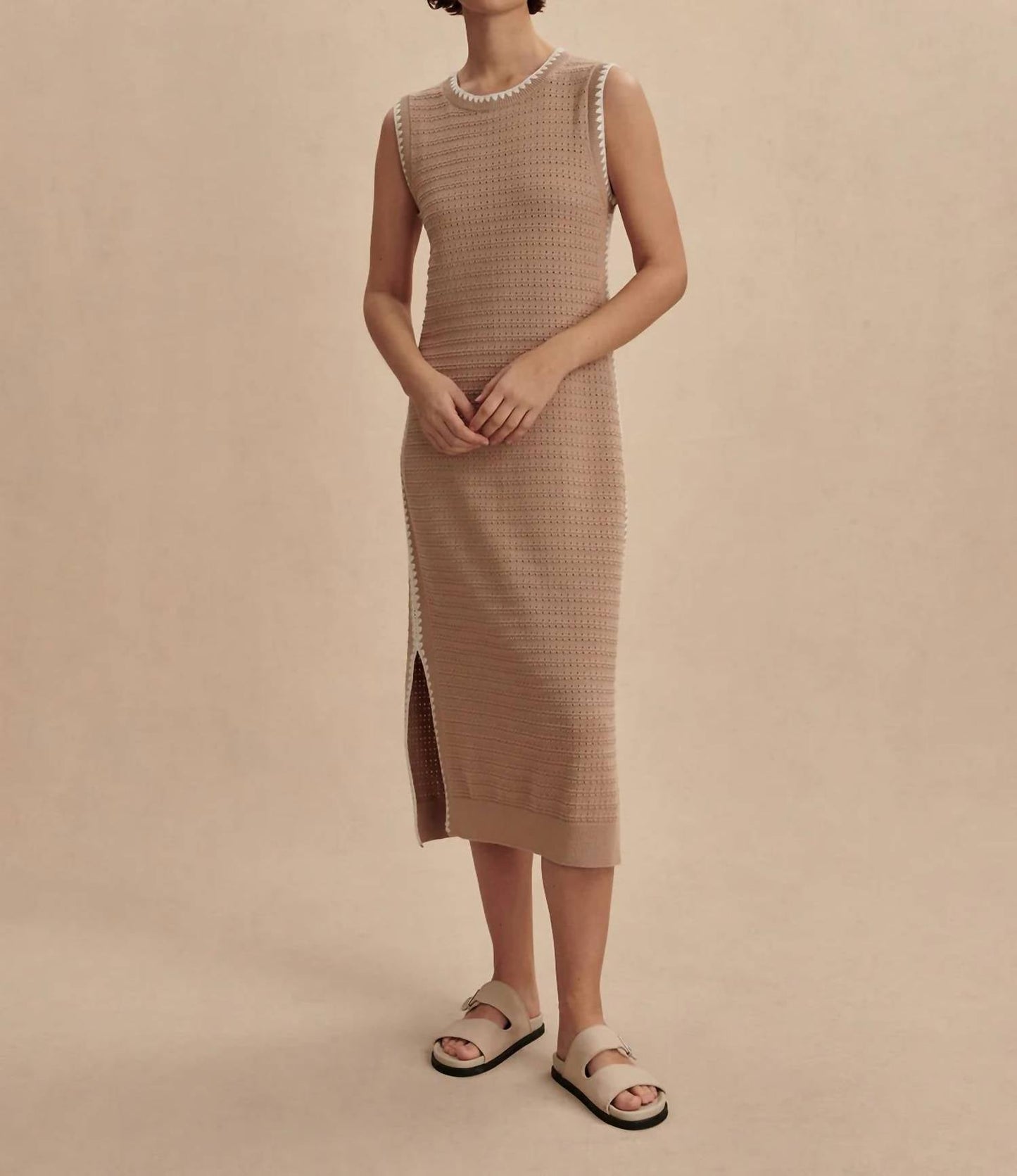 Varley - Dwight Tank Knit Midi Dress