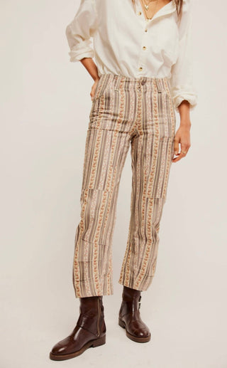 Free People - Super Sonic Printed Slim Pants