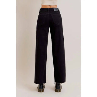 Hidden - Nori Mid Rise Wide Leg Jeans