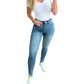 Judy Blue - Alba Distressed Hem Skinny Jeans