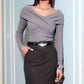 Fifteen Twenty - Lana Crossover Drape Top