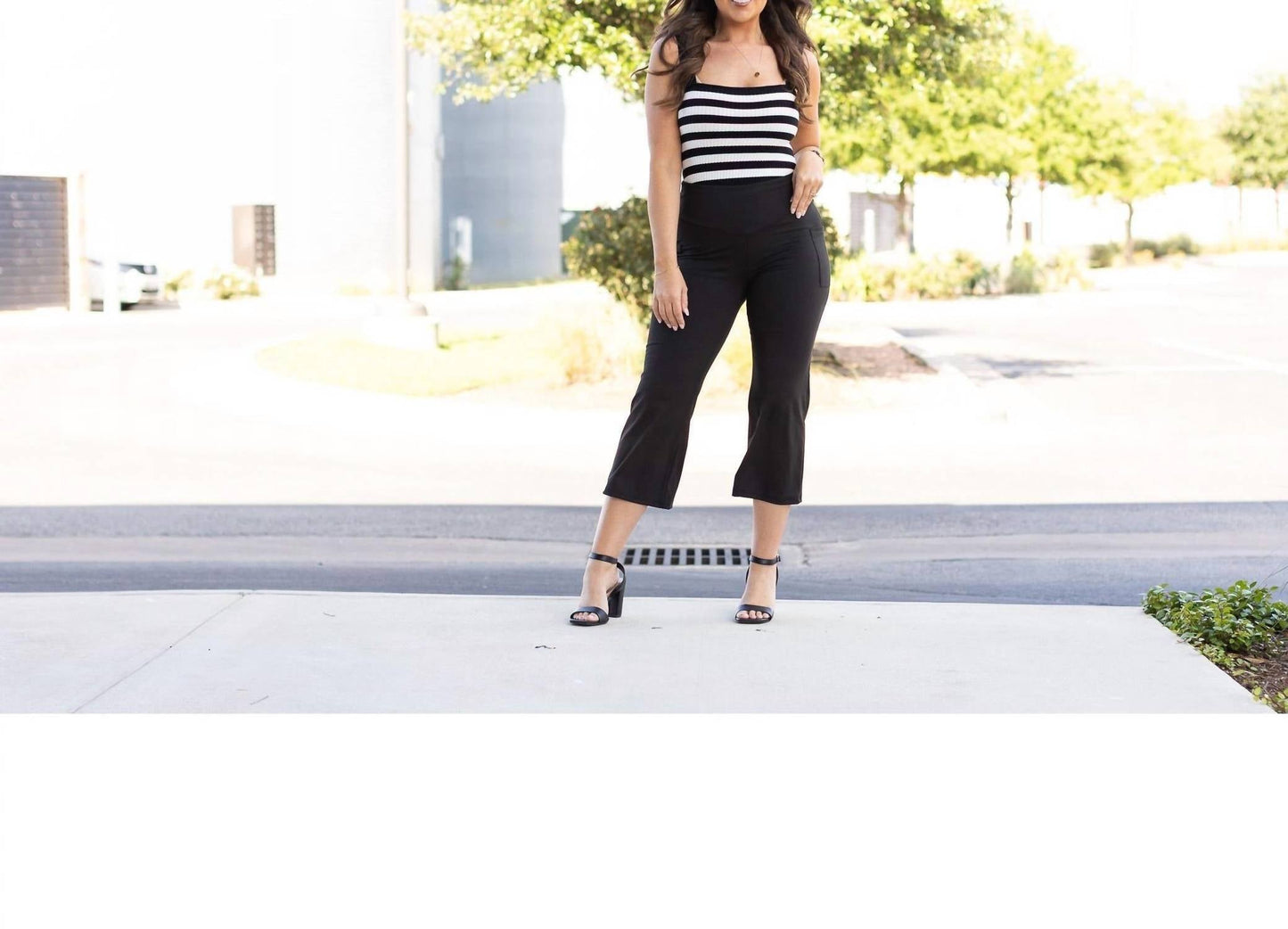 Julia Rose - Faith Tummy Control High Waisted Guacho Pants