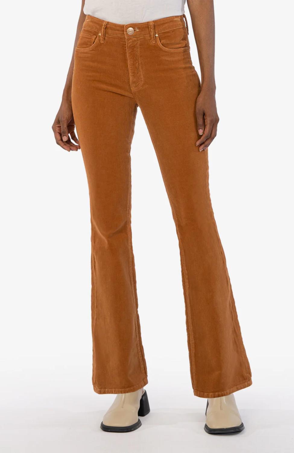 Kut From The Kloth - Ana Corduroy High Rise Fab Ab Flare Jeans