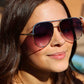 Julia Rose - Unisex Alex High Quality Aviator Sunglasses