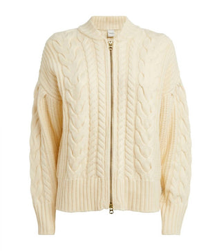 Varley - GRACE CABLE KNIT JACKET