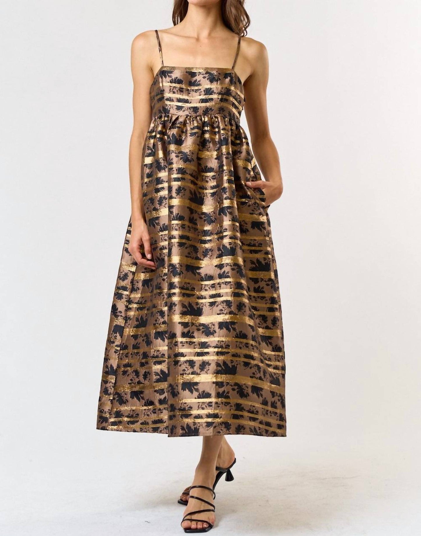 Lalavon - JACQUARD MIDI DRESS