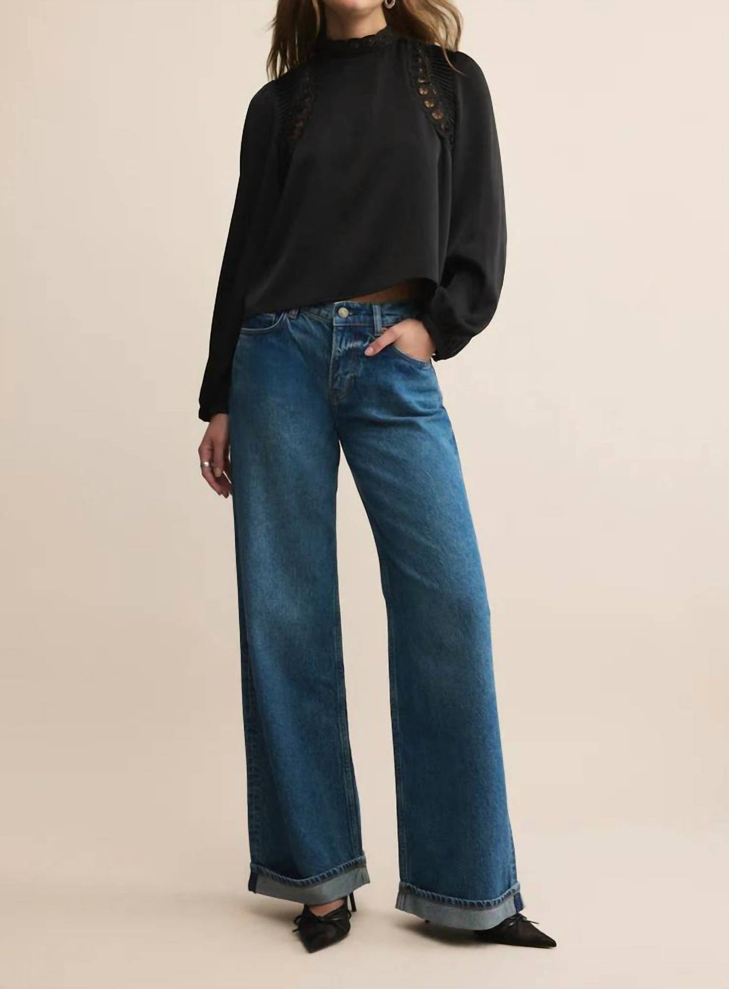 Z Supply - Silvana Embroidered Top