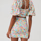 For Love & Lemons - Claude Puff Sleeves Top