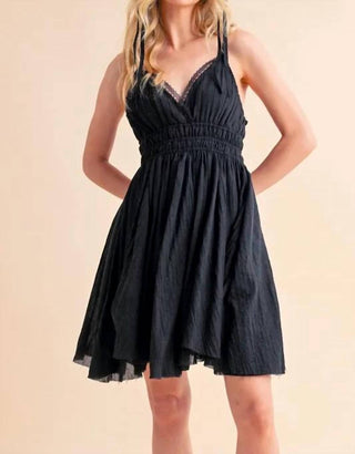 Trendsi - Aemi+Co Lace Detail Mini Cami Dress