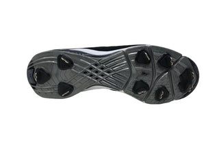Mizuno Men's 9 Spike Swagger Mid Baseball Cleat Black