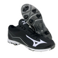 Mizuno Men's 9 Spike Swagger Mid Baseball Cleat Black