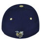 NCAA Georgia Tech Yellow Jackets Zephyr Flat Bill Hat Cap Fitted Size Navy Blue