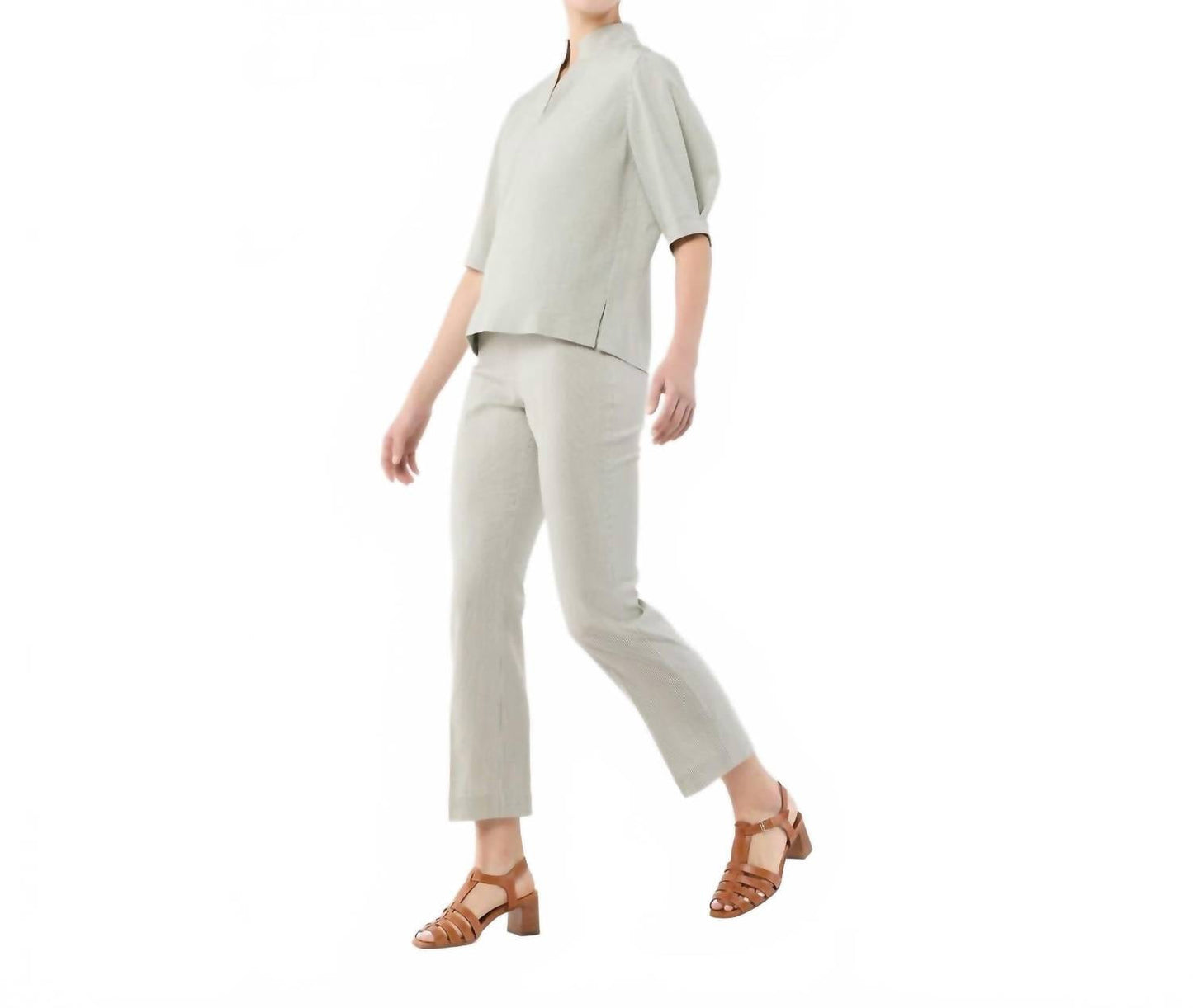 Ann Mashburn - Fayette Cropped Flare Pants