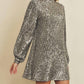 Dress Forum - LONG SLEEVE SEQUIN DRESS