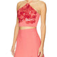 Alexis - Relle Halter Sequin Top