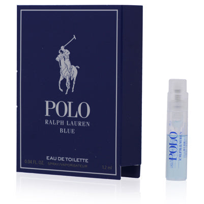Ralph Lauren Polo Blue Eau de Toilette - Aquatic and Fresh Men's Cologne - Vial