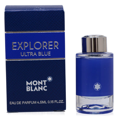 MONTBLANC Explorer Ultra Blue Eau De Parfum for Men, .15 Oz