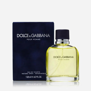 Dolce & Gabbana Pour Homme Eau de Toilette Spray for Men 4.2 Oz