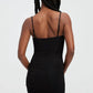 Good American - Ruched Mini Dress