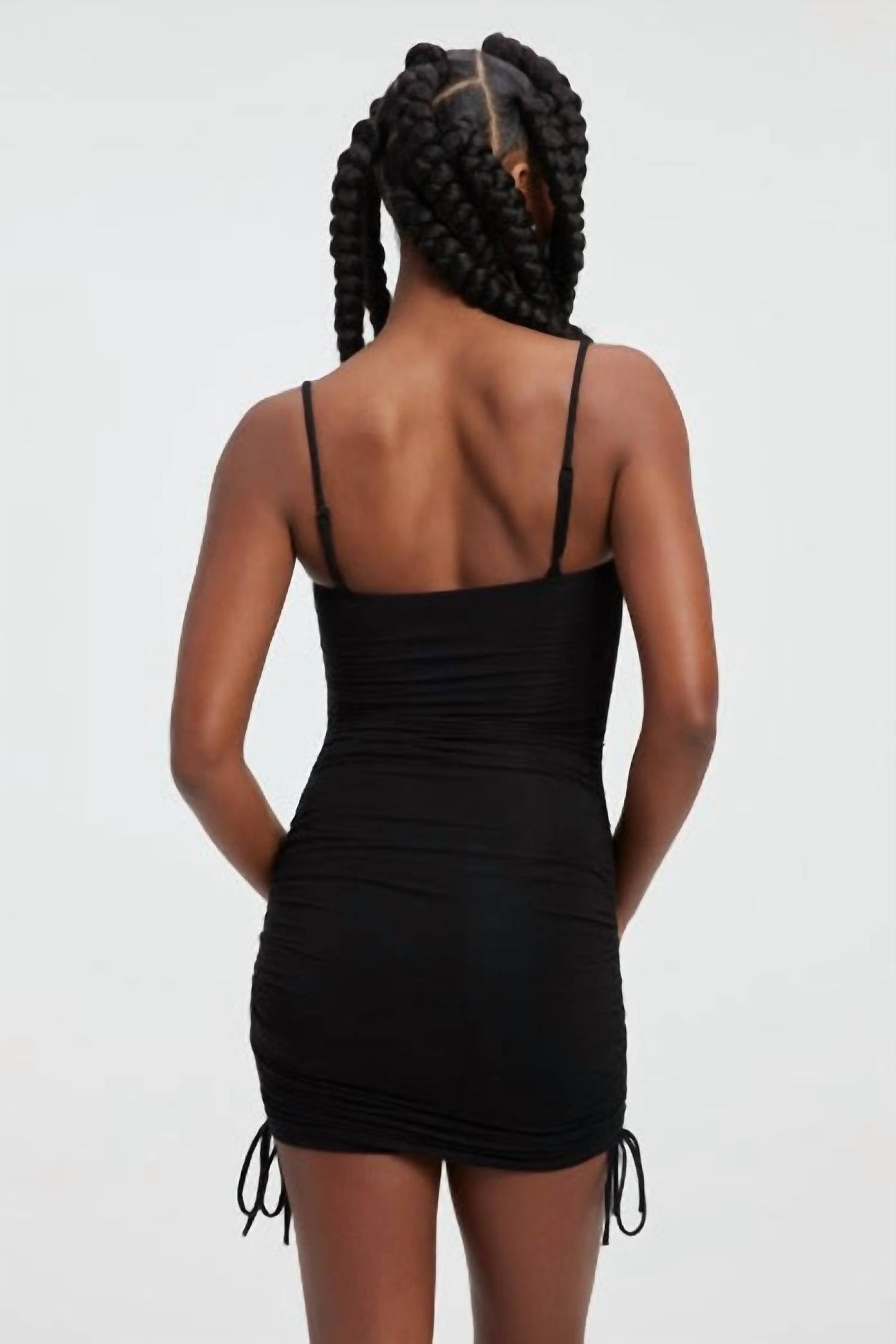 Good American - Ruched Mini Dress