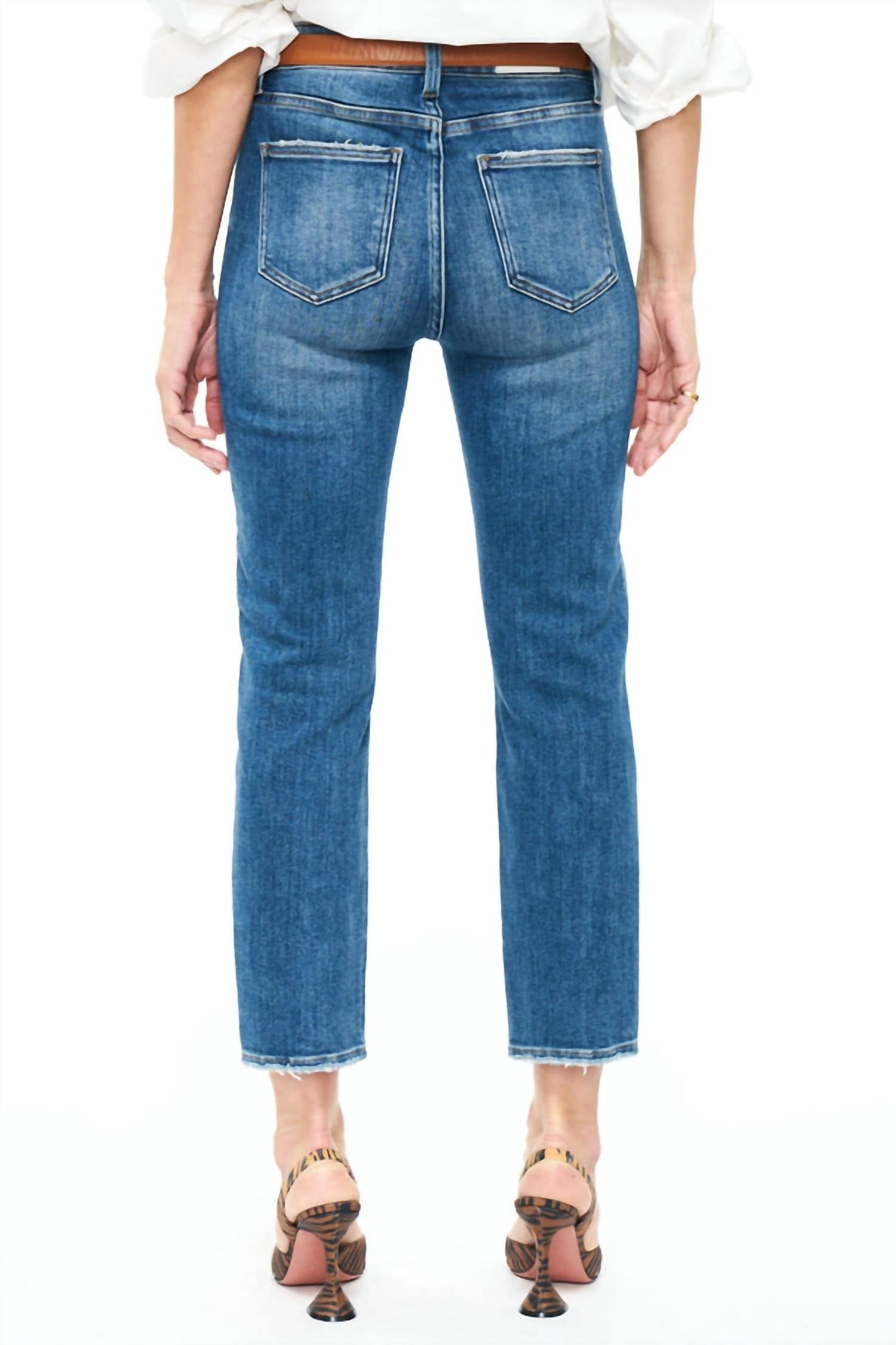 Pistola - Monroe Crop High Rise Slim Cigarette