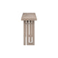 U_STYLE Uniquely Designed Oak Veneer Console Table