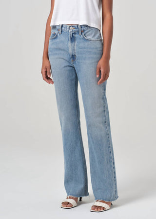 Agolde - Leena Mid Rise Baby Flare Jean