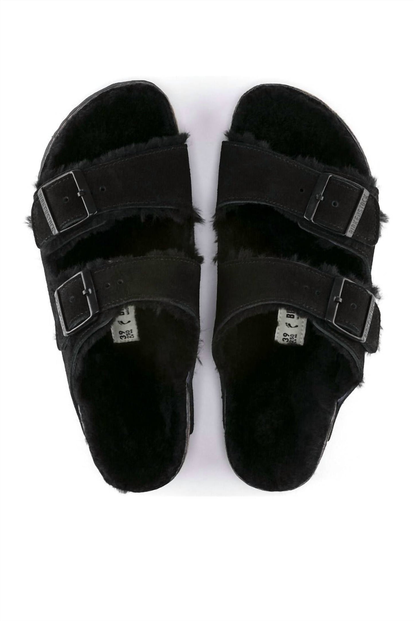 Birkenstock - Unisex Arizona Shearling Suede Sandals