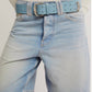Free People - Women's Double Cross Leather Belt