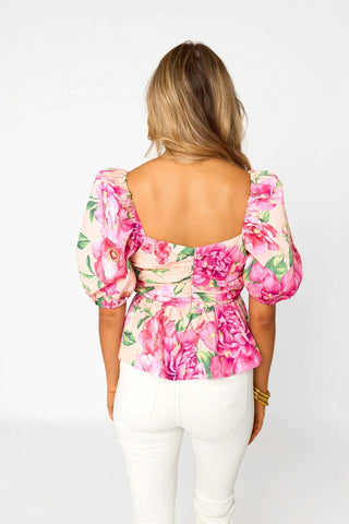 Buddylove - Mirabelle Puff Sleeve Top