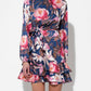 Adelyn Rae - Irisa Gathered Ruffle Mini Dress