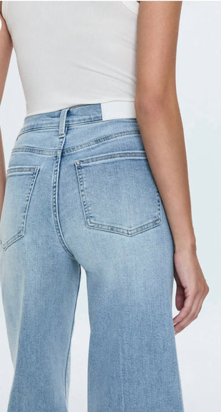 Pistola - Izzy Mid Rise Wide Leg Crop Jeans