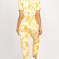 Capella - Tie-Dye Crop Top & Jogger Pants Set
