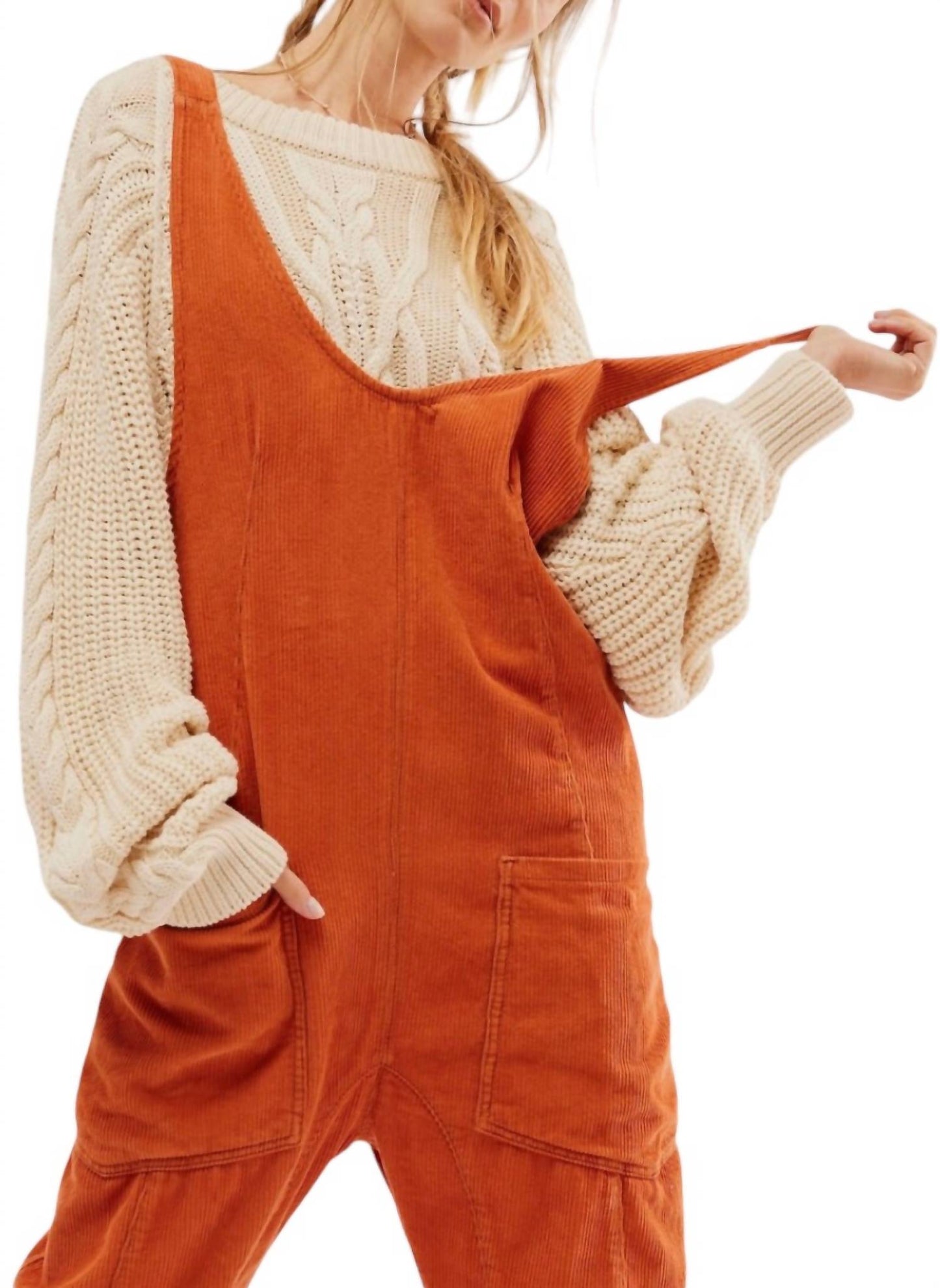 Free People - High Roller Cord Jumpsuit