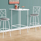 Home Bar Table With Bar Height Small Rectangular For Kitchen