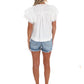 Easel - Golden Hour Poplin Top